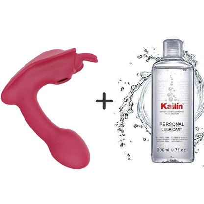 Dual-Action G Spot Vibrator - Clitoralis Stimulator with Flapping
