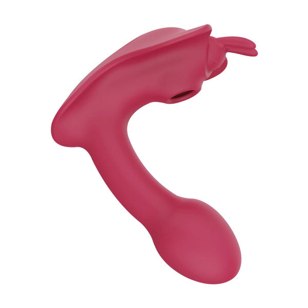 Dual-Action G Spot Vibrator - Clitoralis Stimulator with Flapping